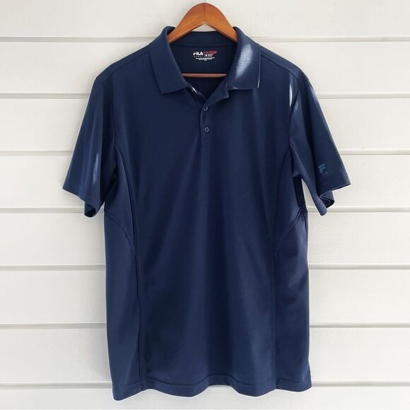 Men's FILA Sport Athletic Fit Golf® Classic-Fit Pro Core Performance Polo Medium - Picture 1 of 9